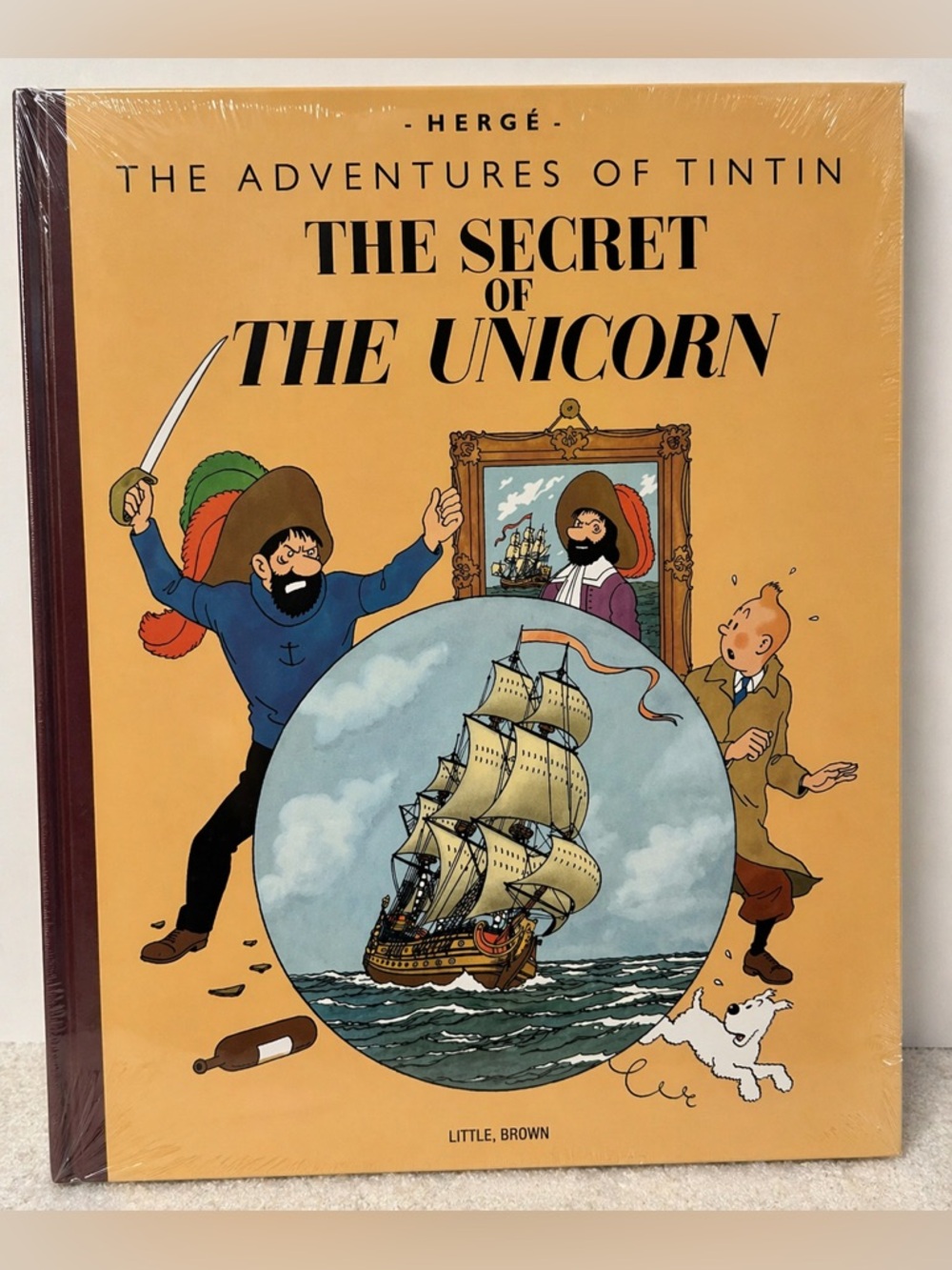 Tintin Secret of the Unicorn Sealed Oversized Hardcover Hergé